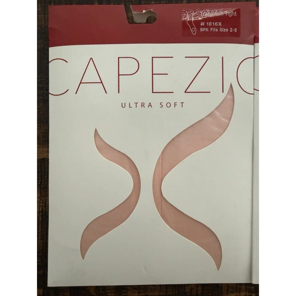 2 pack capezio ultra soft matte semi-opaque transition pink tights Size 2-6
